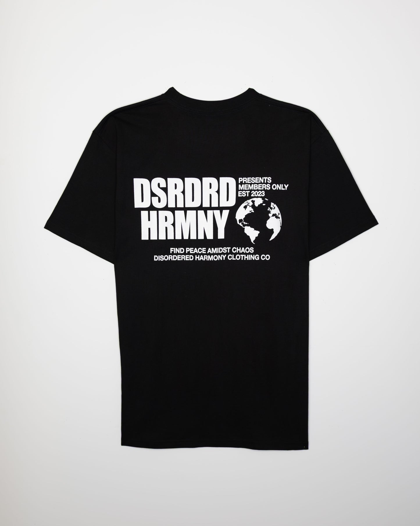 Members Only Classic Black Tee