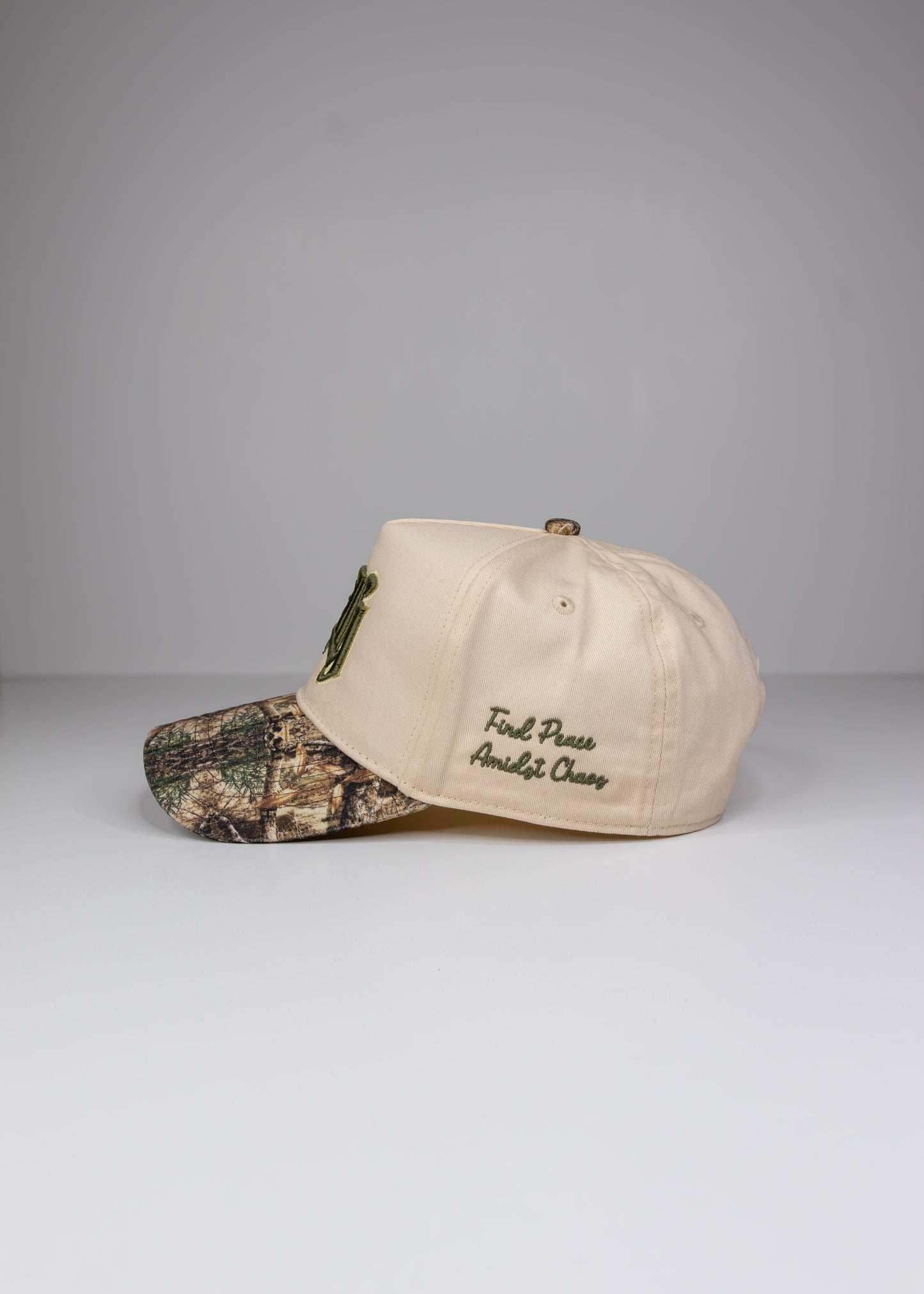 Mossy 5 Panel Snapback