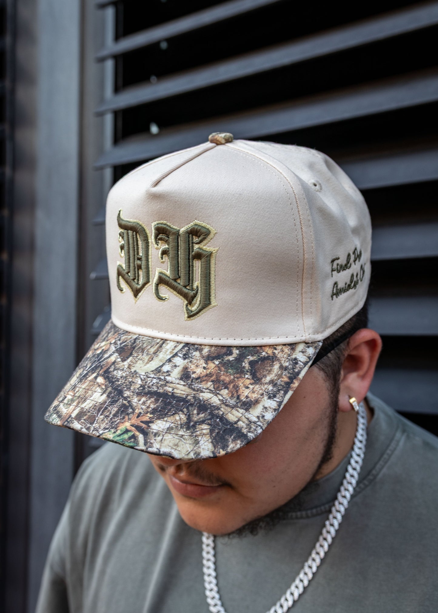 Mossy 5 Panel Snapback