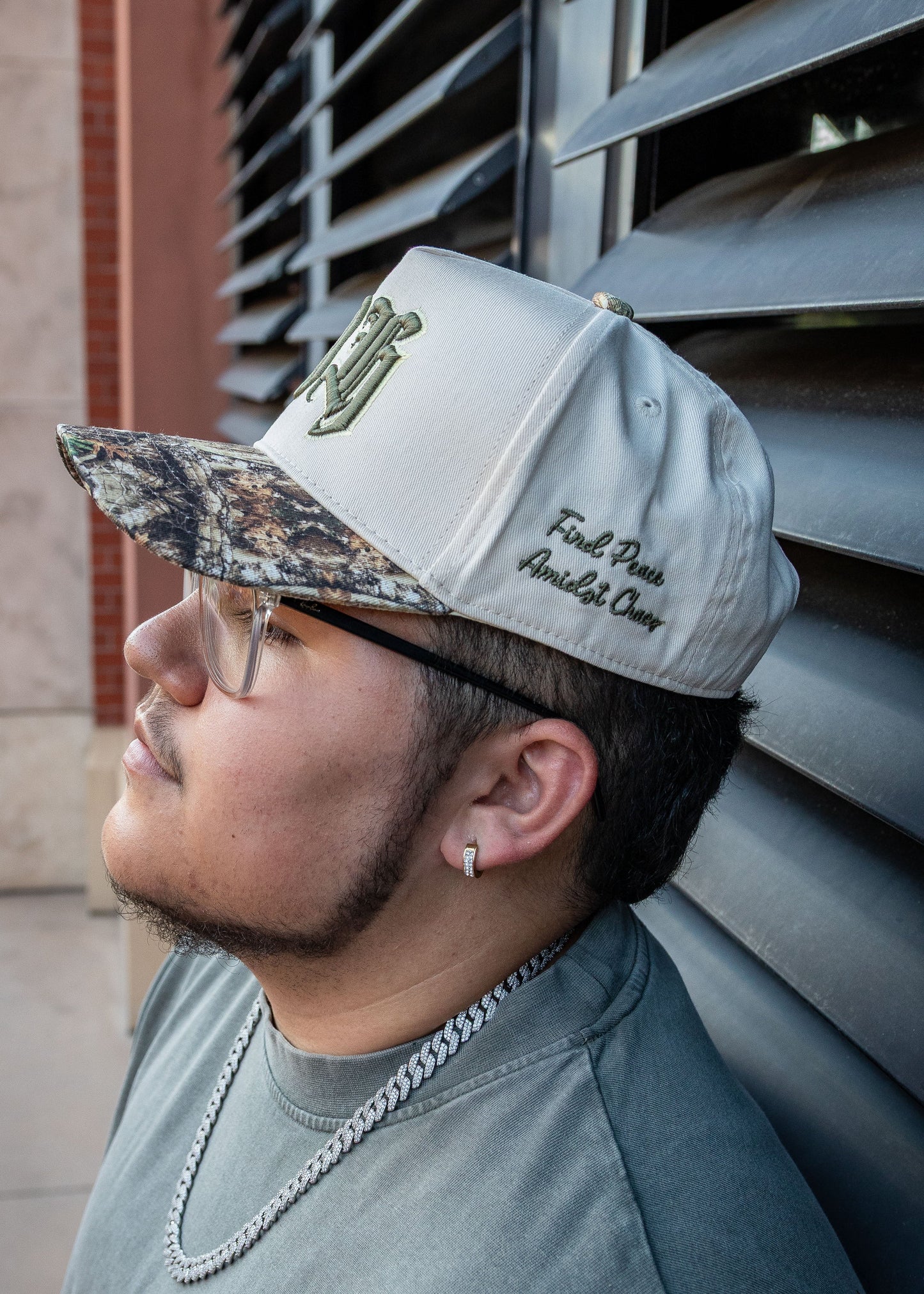 Mossy 5 Panel Snapback