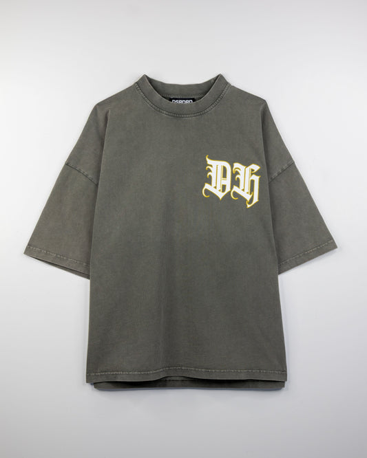 Heavyweight Olive Boxy Tee